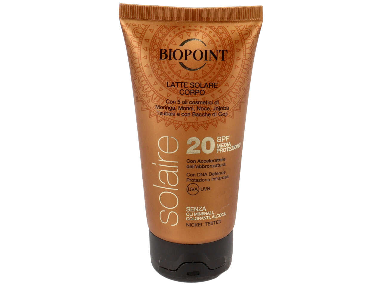 Biopoint latte solare spf20 75ml