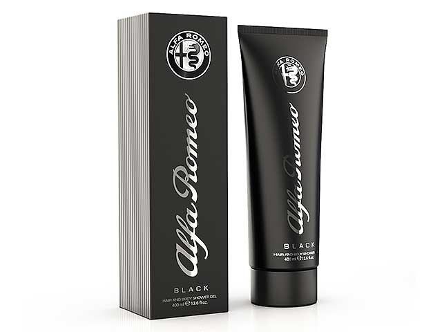 alfa romeo black bagnoschiuma 400ml 260