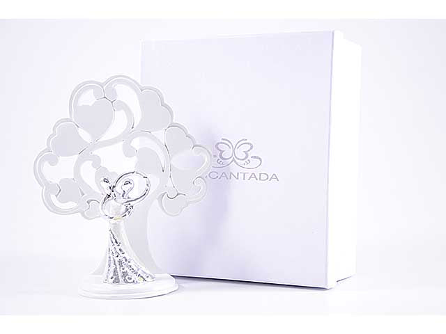sposi c/albero vita 16cm 8295