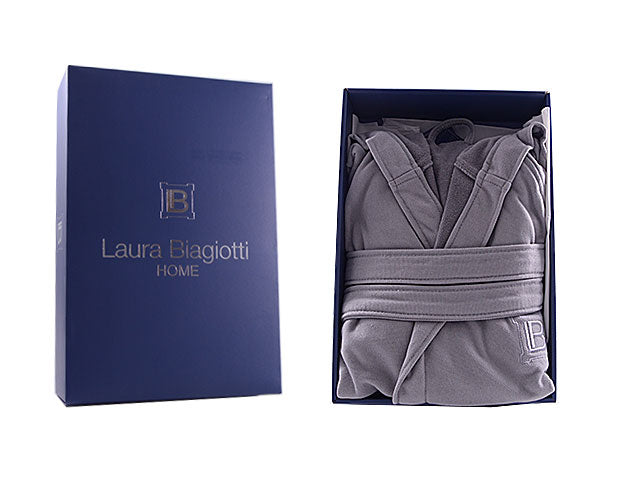 l.biagiotti accappatoio grigio tg.xxl
