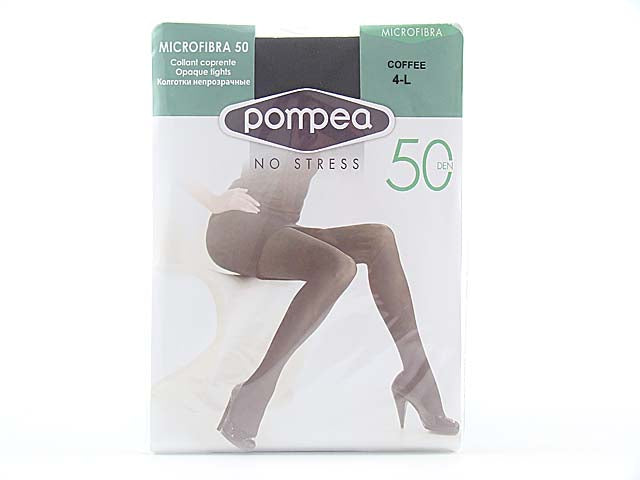 Pompea collant 50 den coffee tg.4
