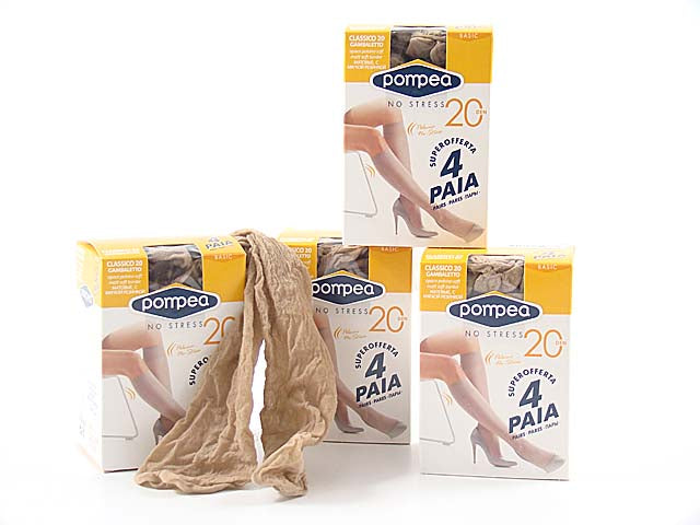 Pompea gambaletto 20den 4 pezzi playa