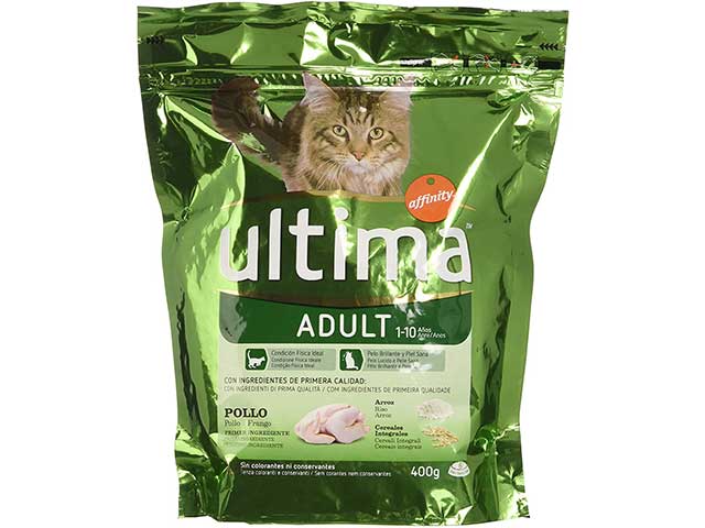 Ultima cat pollo/riso 400gr 24716