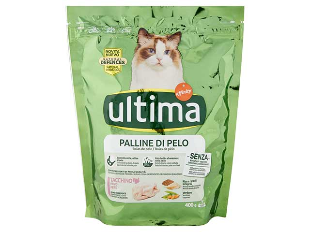 Ultima cat hairball 400gr 24721