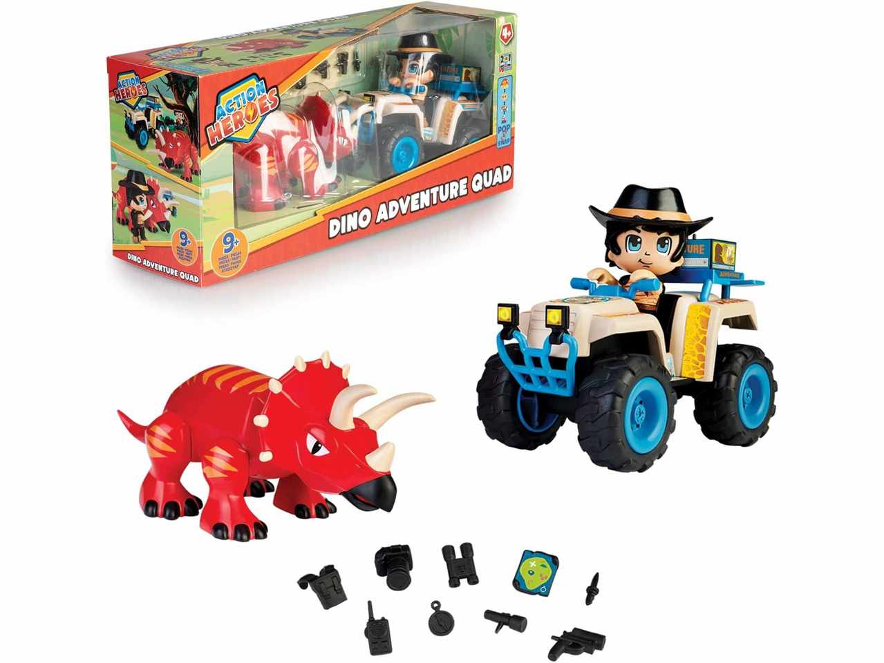 Action heroes dino adventure quad