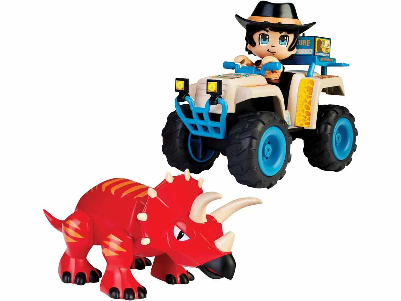 Action heroes dino adventure quad