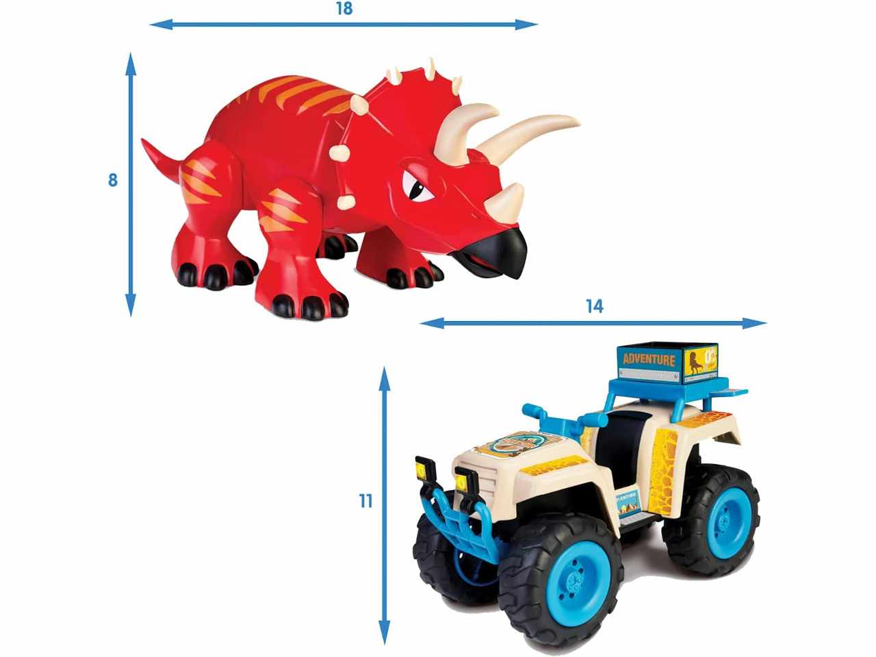 Action heroes dino adventure quad