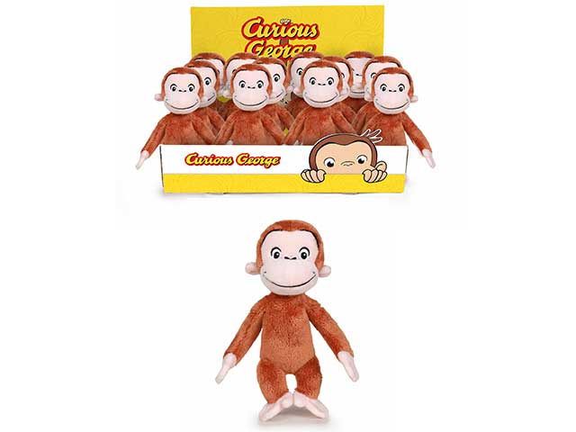 Peluche curious george 18cm 760018211