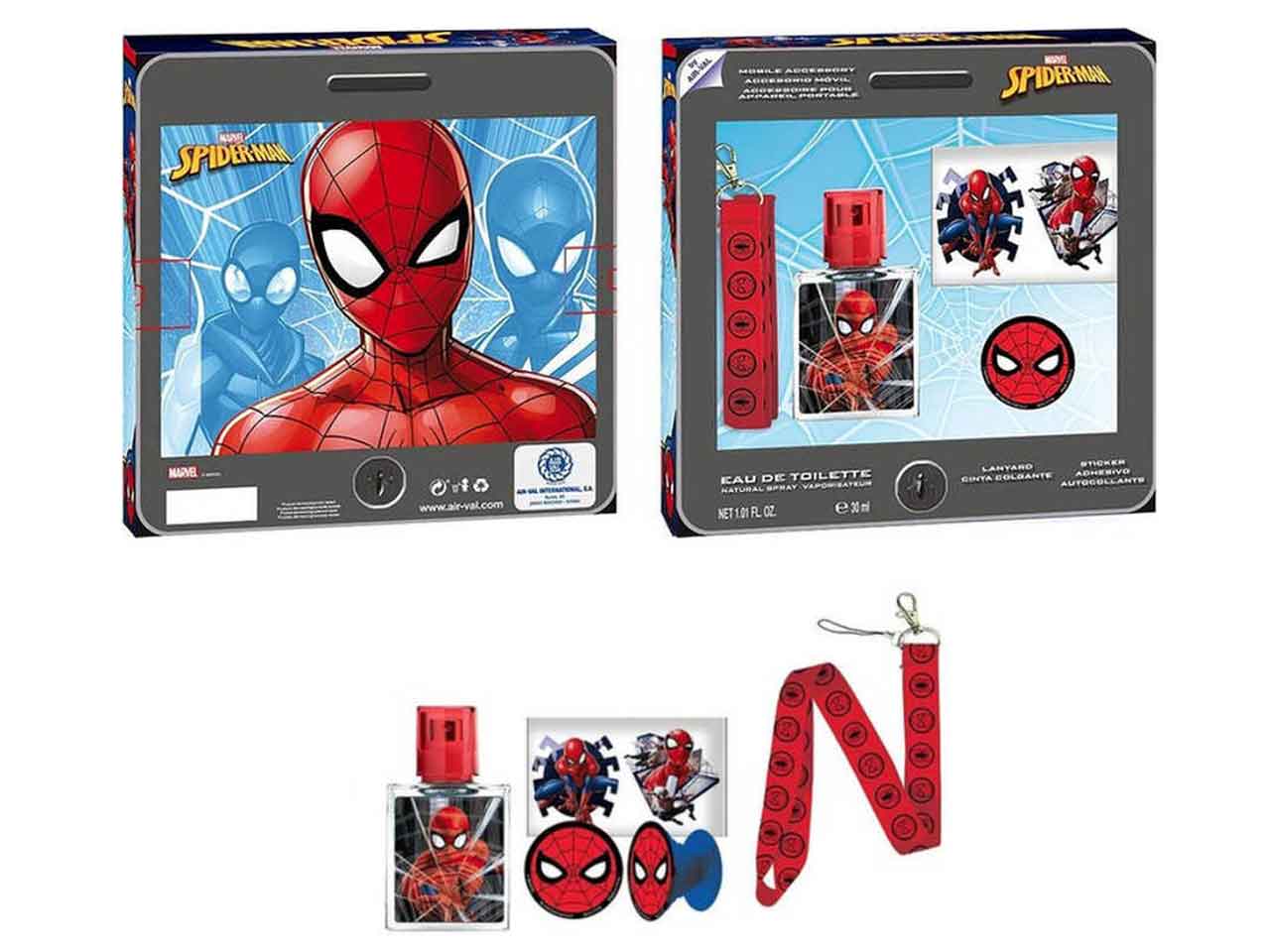 Spiderman edt 50ml + accessori p008720