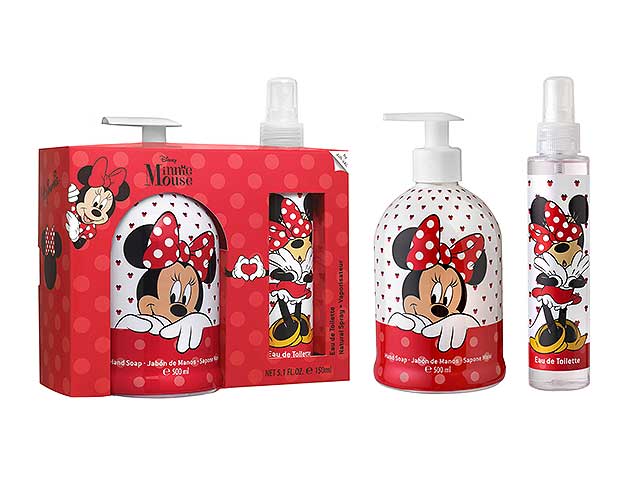 Minnie sapone mani 500ml+bagnoschiuma 150mlp008956