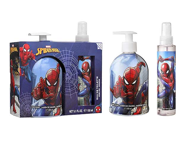 spiderman sapone mani 500ml+bagnosch.150mlp008958