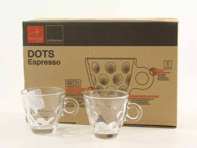Dots tazzina caffe' 6 pezzi 431261