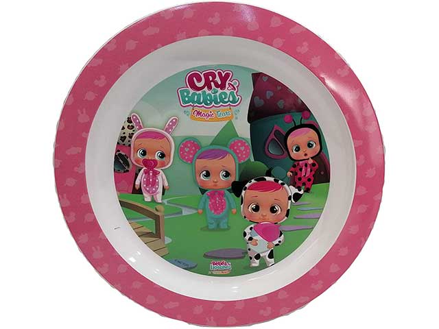 Cry babies piatto piano 22cm per microonde
