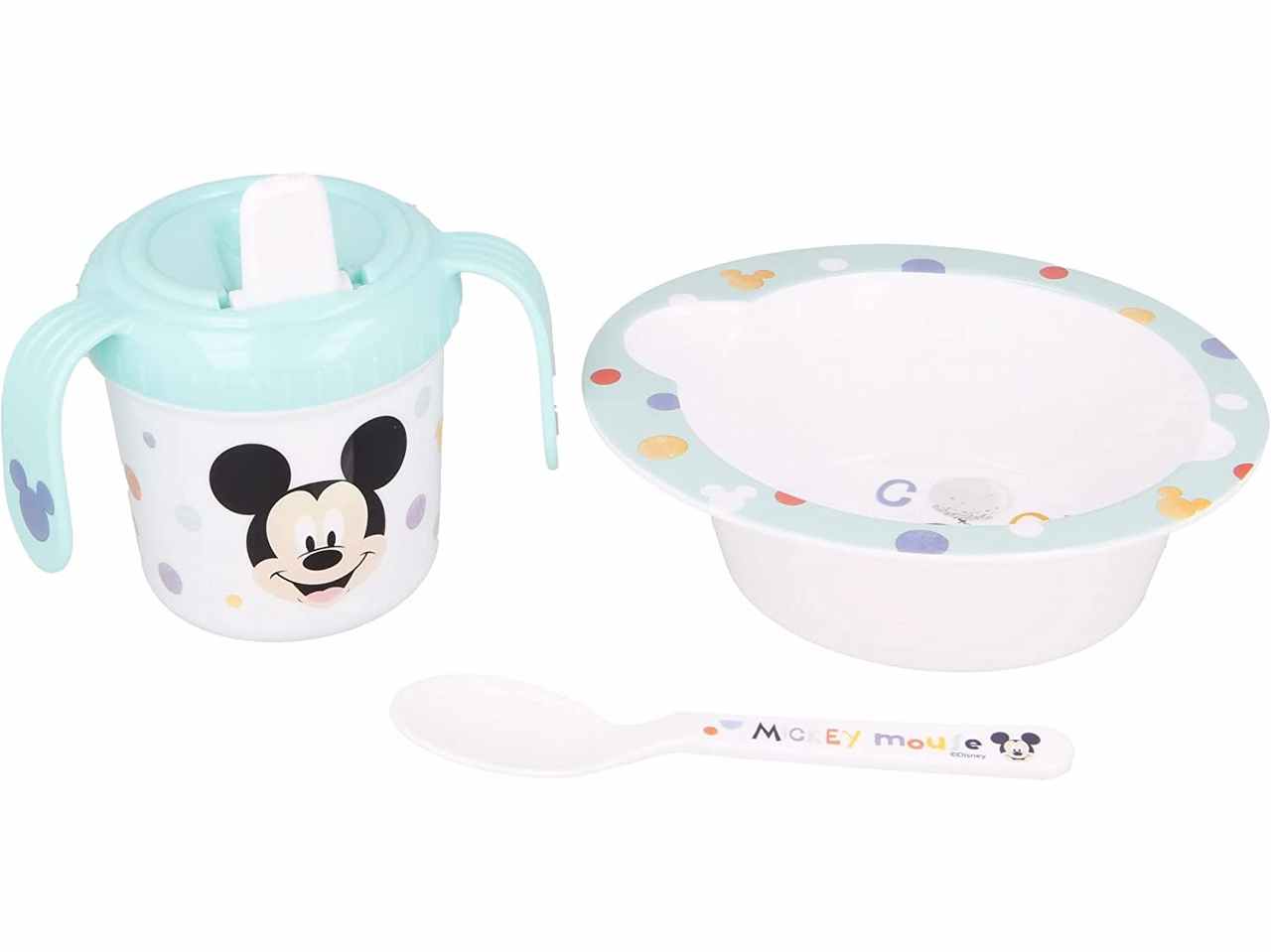Mickey set pappa micro 3 pezzi in gift box