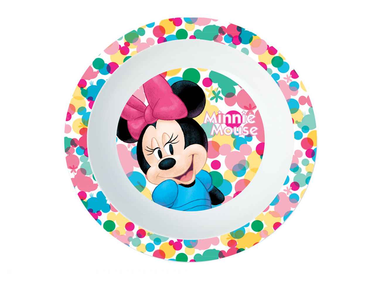 Minnie piattp fondo 20cm microonde st51148