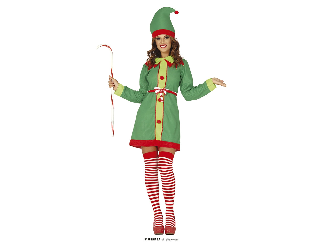 Costume da elfa adulta taglia 42-44 l