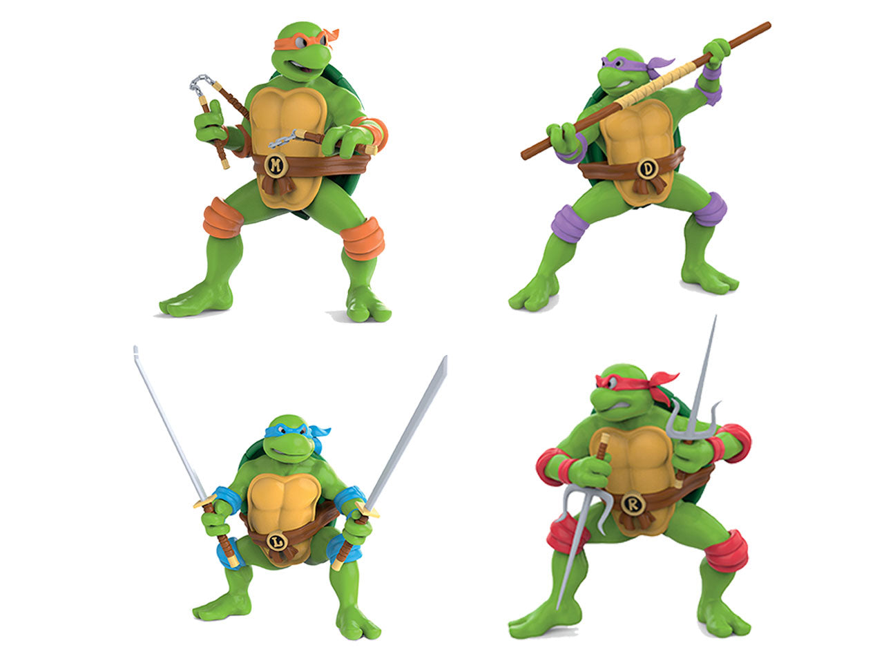 Ninja turtles personaggio 5cm