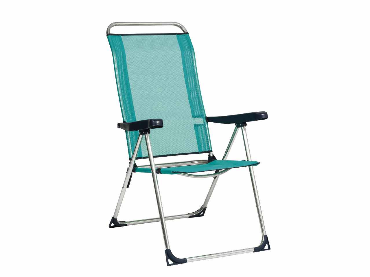 Sedia da mare in alluminio 96x64x80cm