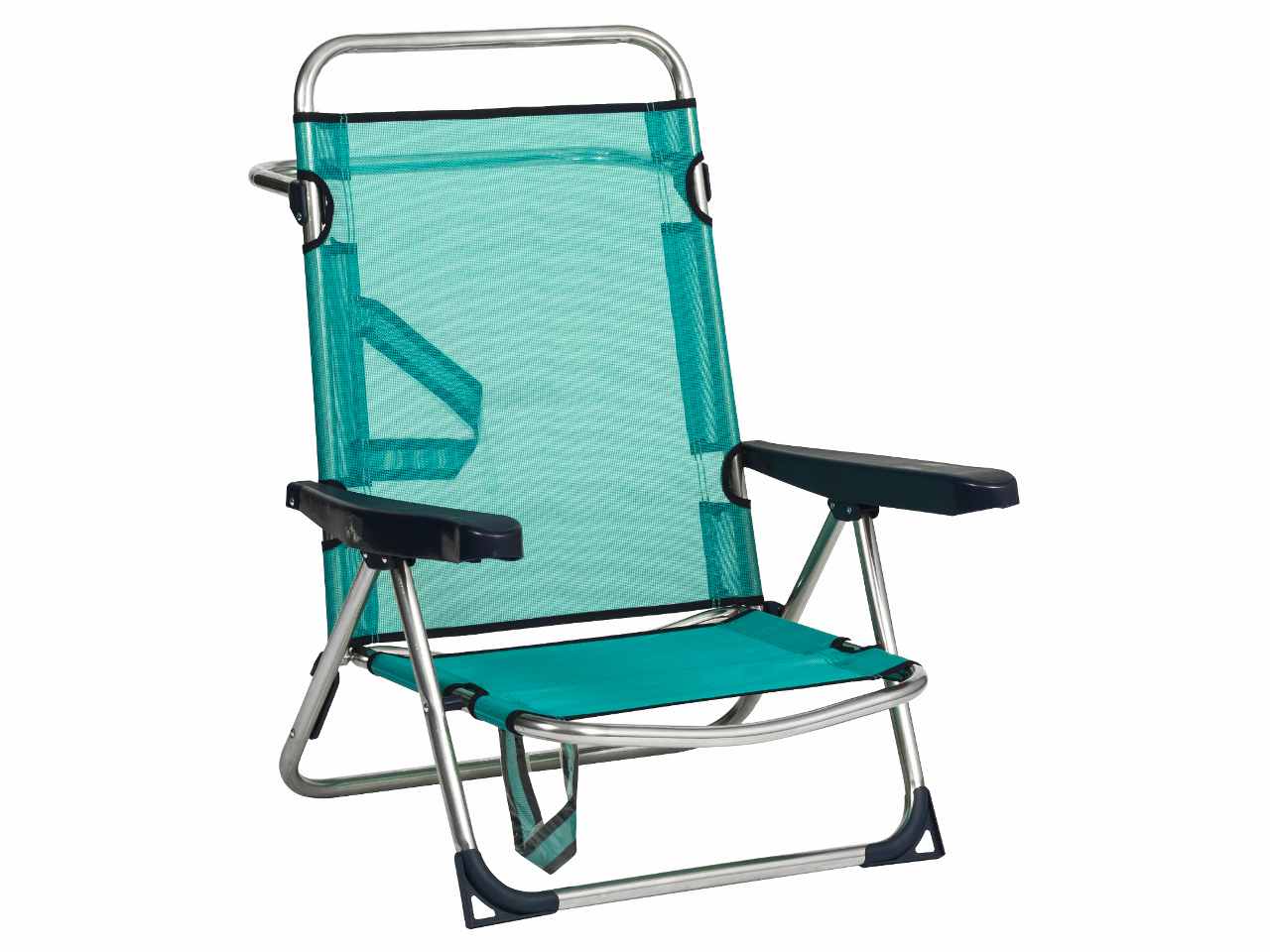 Sedia da mare in alluminio 72x65x15cm