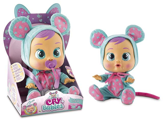 bambola cry babies lala 10581im