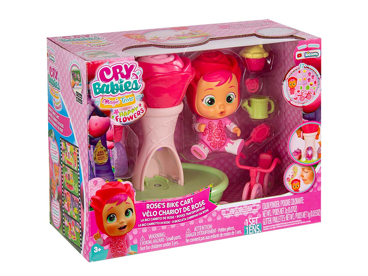 cry babies flowers playset 86241