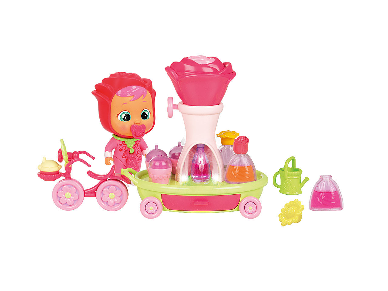 cry babies flowers playset 86241
