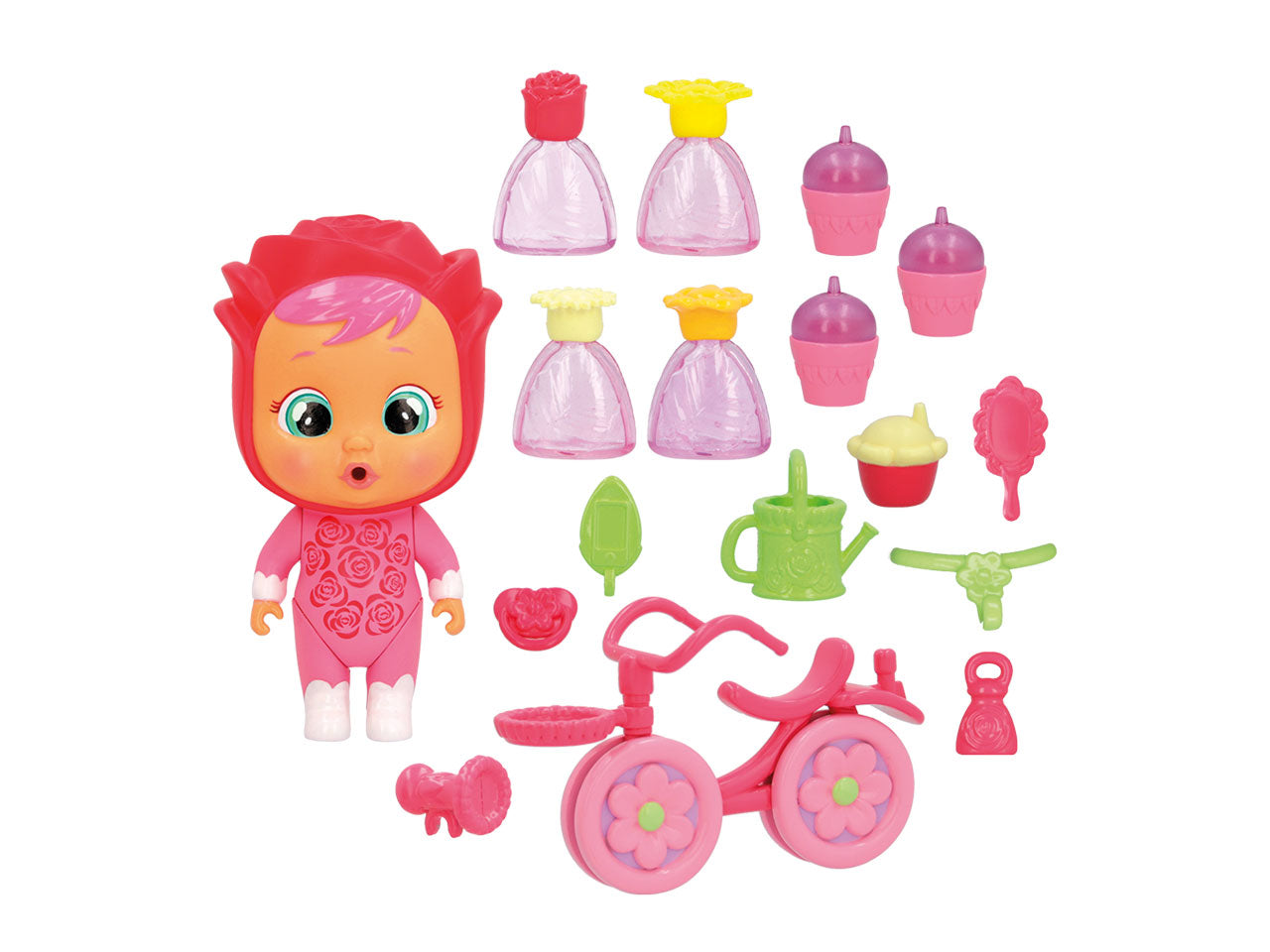 cry babies flowers playset 86241