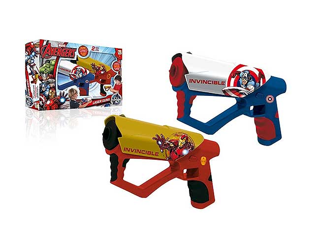 Avengers laser gunns c/luci 390188