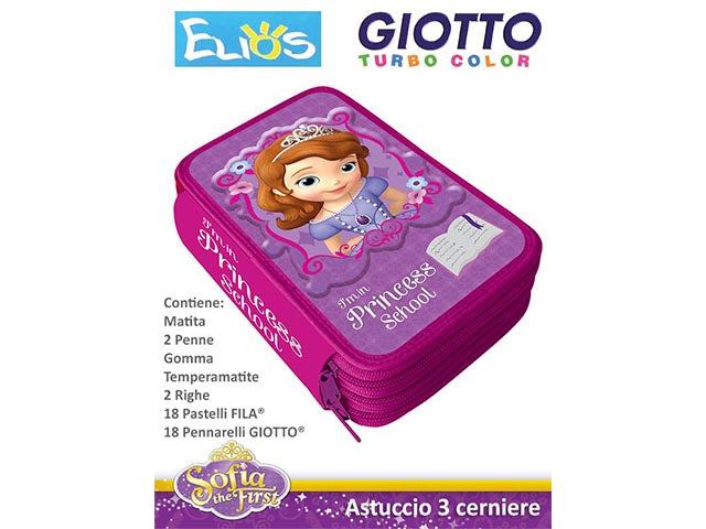 Sofia astuccio 3 zip