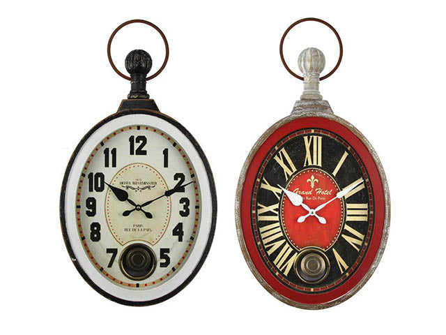 orologio legno 27 x37cm 1151/11