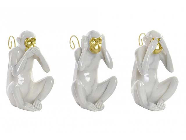 figura scimmia 10x6,5x15,5cm rf-156287