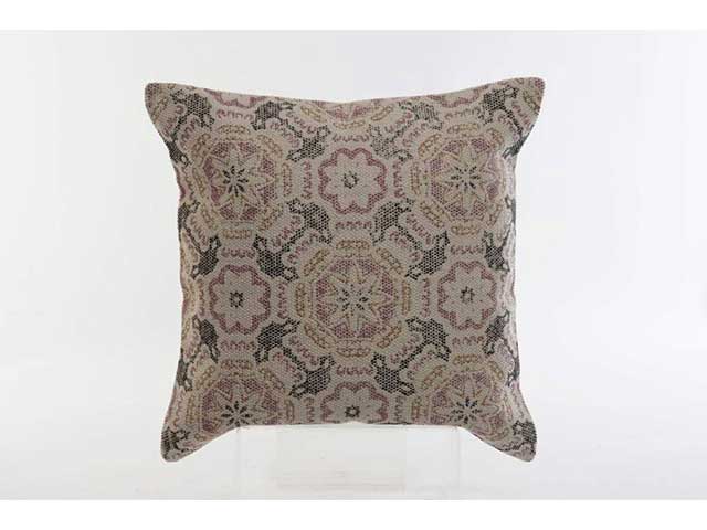cuscino cotone rosso 45x45cm tx-157103