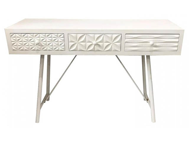 console 3 cassetti 120x40x77cm mf158114