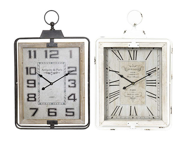 orologio metallo da parete 80x5cm 846065