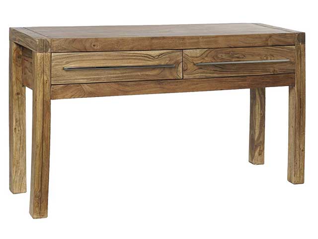 linea acacia consolle 132x40x76cm mb-162062