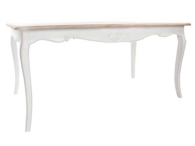 Tavolo legno 160x90x75 bianco mb-170127