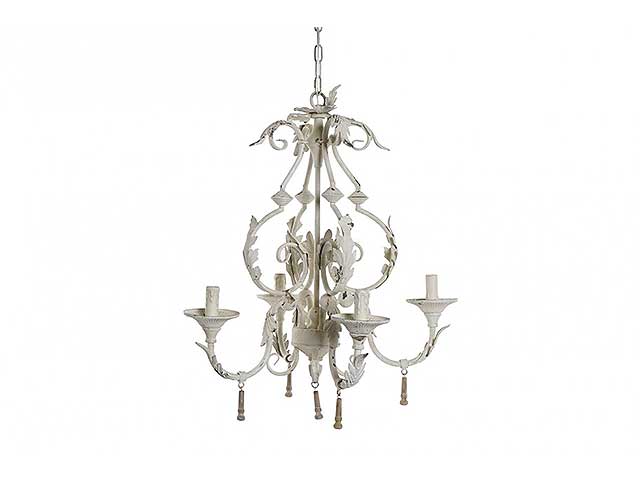 Lampadario metallo 45x45x61cm la-171746