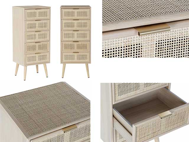 cassettiera 42x36,5x100,5 mb-171764