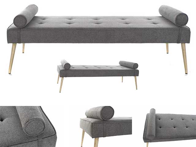 divano 183x73x62 grigio mb-175726