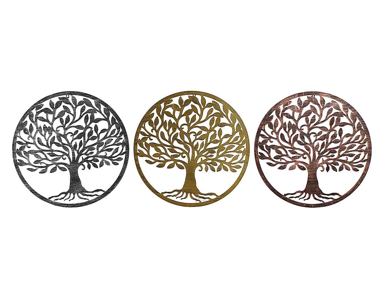 Decorazione parete metesta di 60cm albero dp-176260