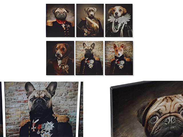 quadro tela cane 40x1,8x50 cu-176514