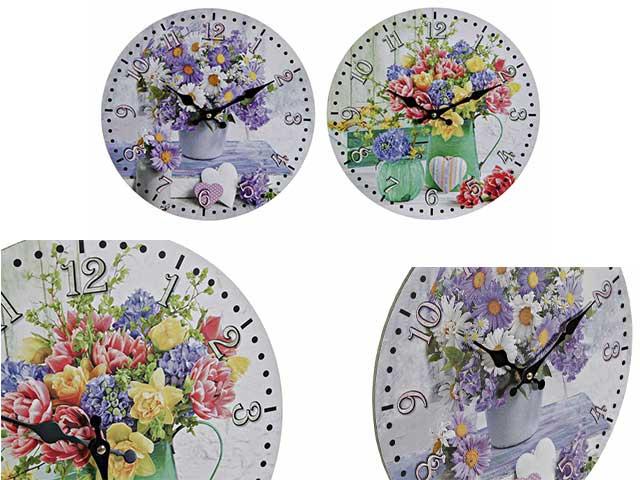 orologio parete ferro d60 54566
