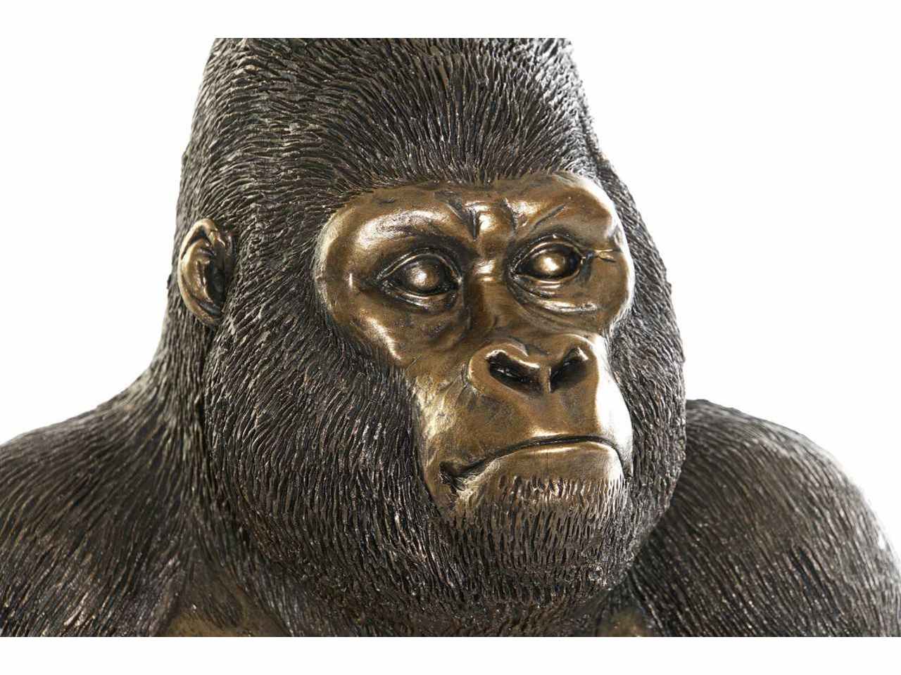Gorilla invecchiato ramato 26x20x39 rf-177262