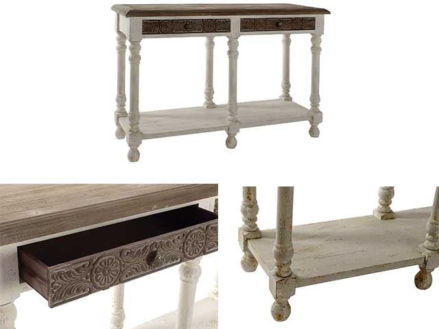 consolle 122x40,5x84 invecch.mb-178365
