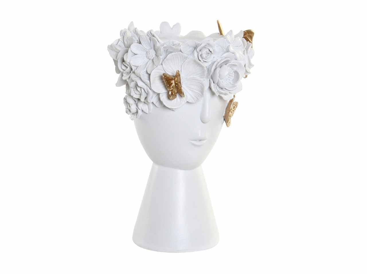 Face potter bianco 19,8x19,2x30,5 rf-182380