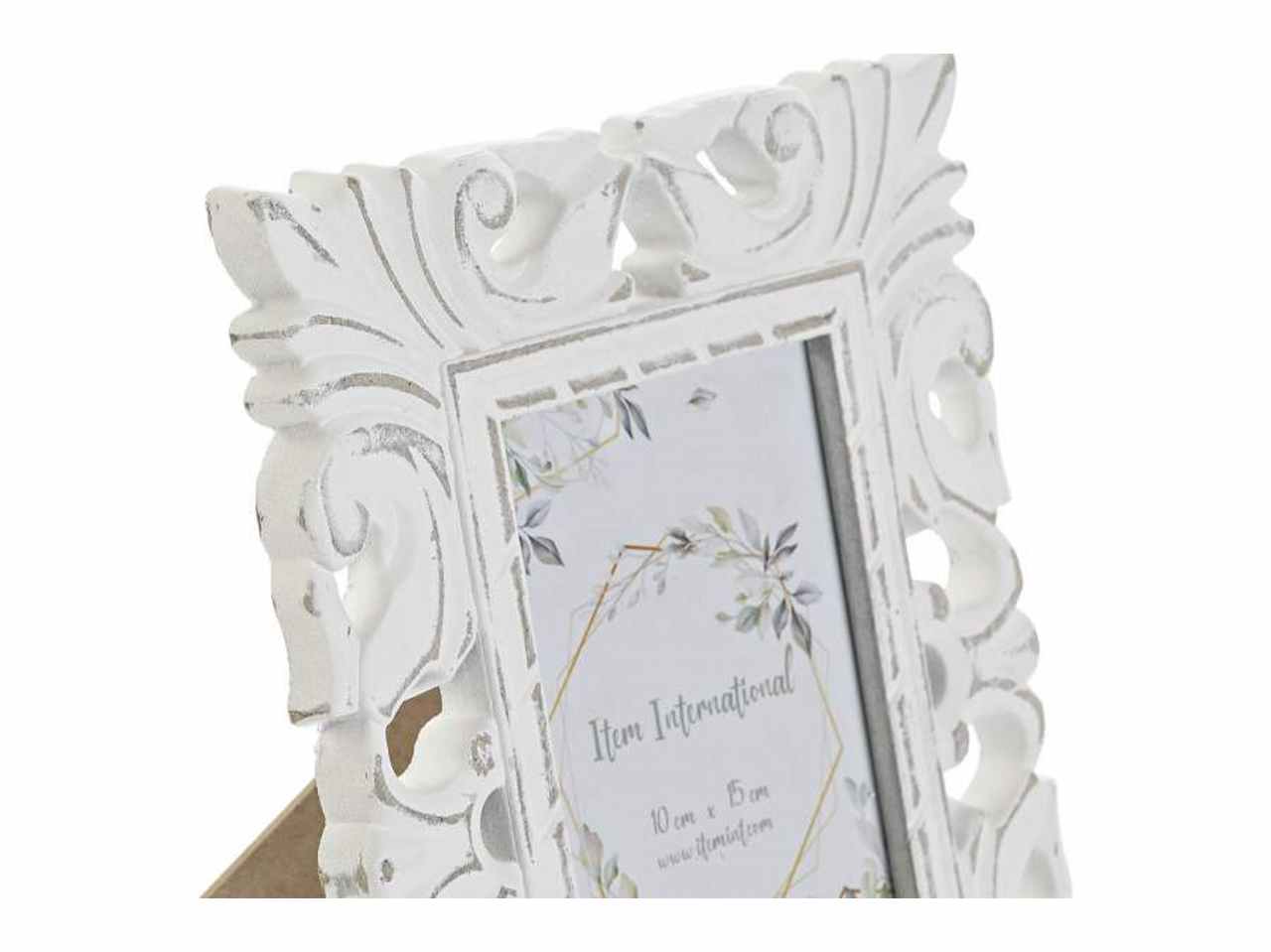 Porta foto 10x15 mdf bianco mf-186471