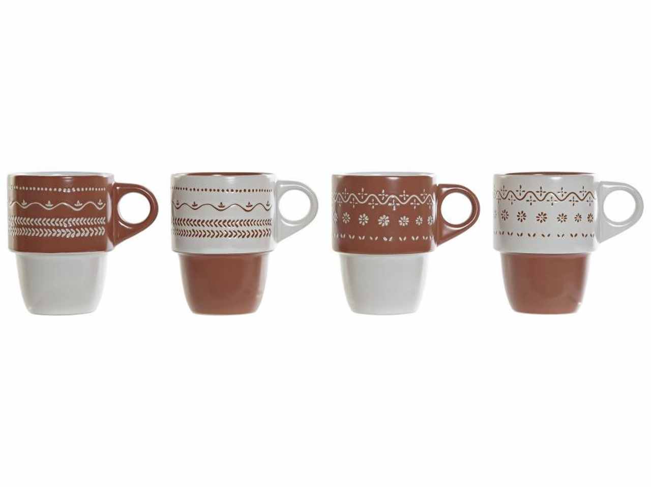 TAZZA in PORCELLANA 12X8,5X11,5cm 400ML
