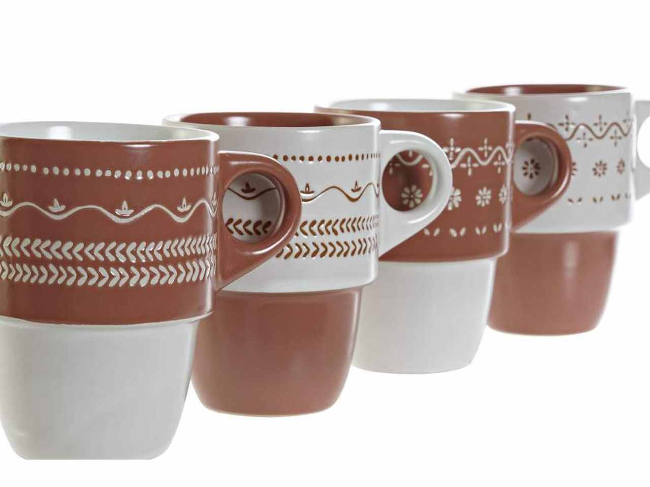 TAZZA in PORCELLANA 12X8,5X11,5cm 400ML