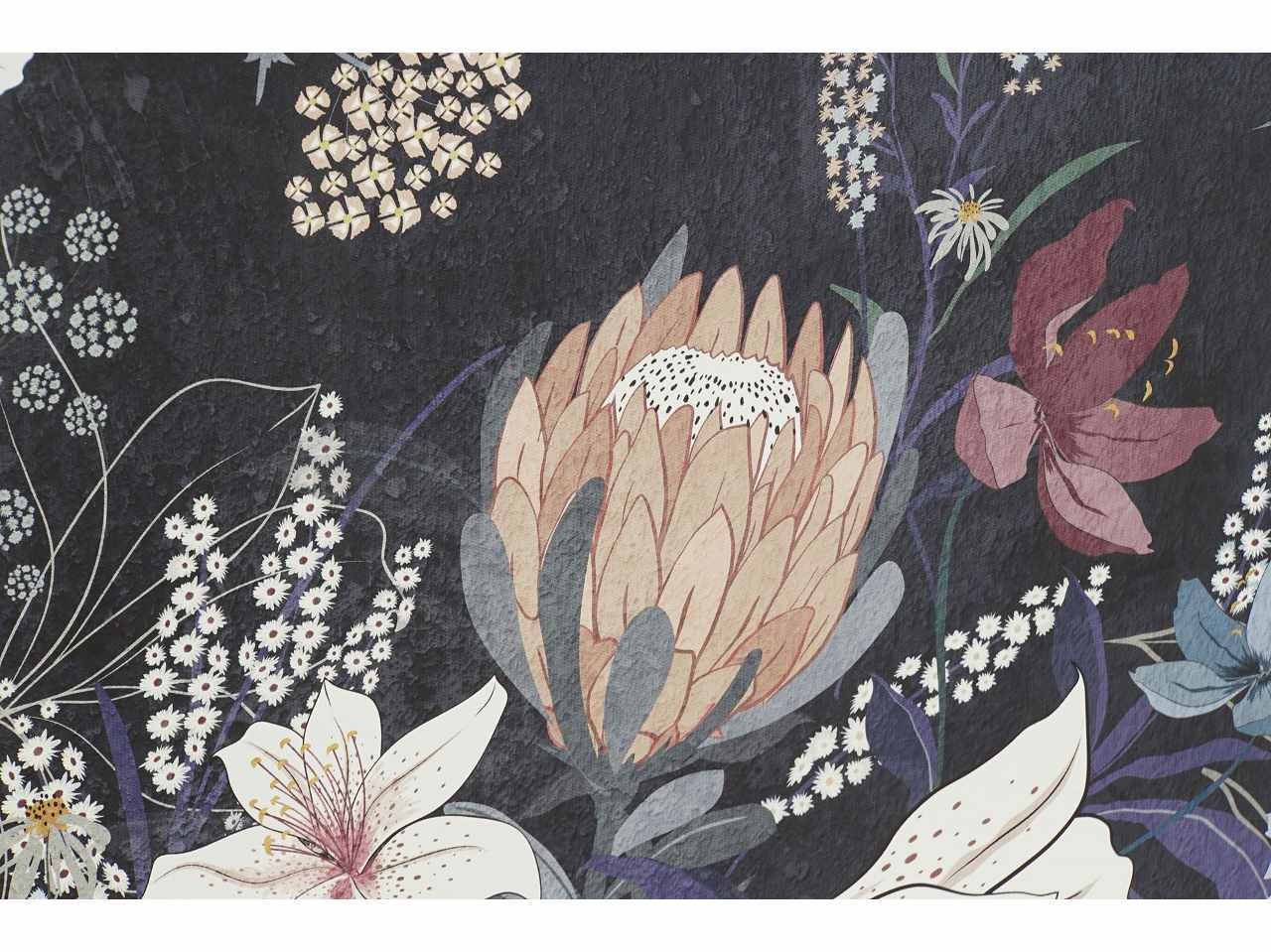 Quadro 53x43x73cm c/fiori cu-186961