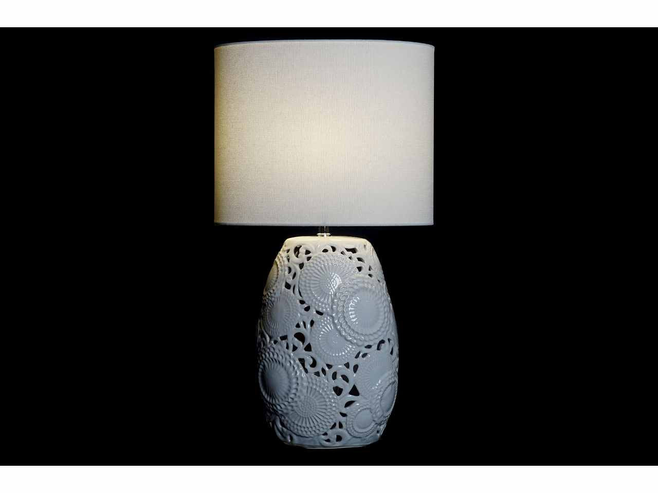 Lampada da tavolo ceramica 35x22x65cm la-188188